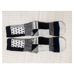 Stance Black and White Socks
